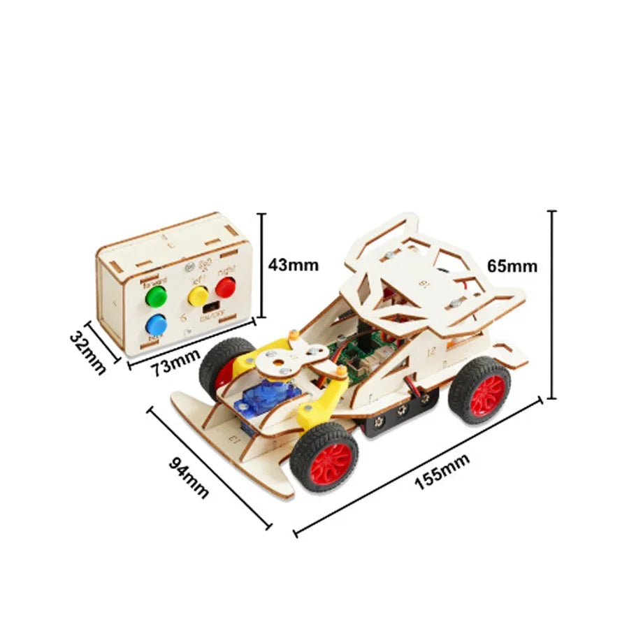 Remote Steering Car STEM Kit