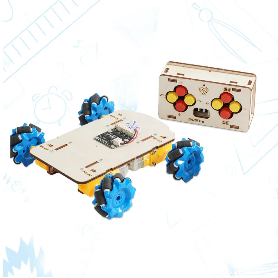 DIY Remote Control Wheel Car Science Kit