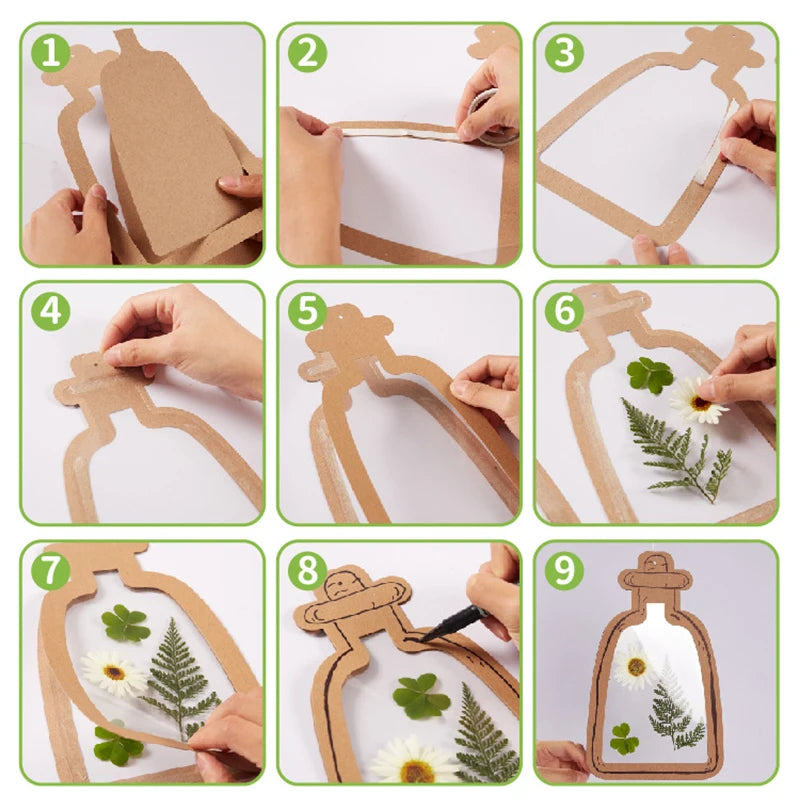 DIY Herbarium Art Craft Kit for Kids