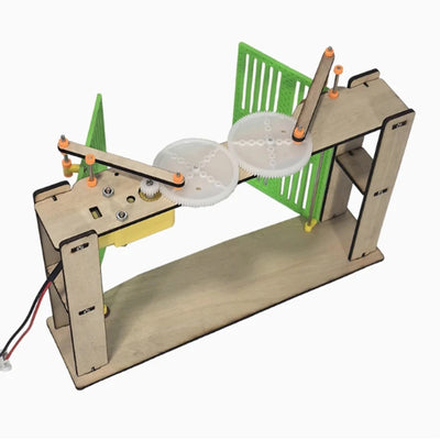 Electric Door Model DIY Physics Toy for Kids