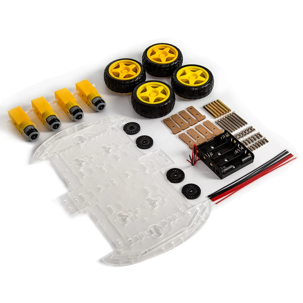 Double Layer 4WD Smart Robot Starter Kit