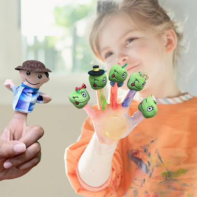 Plush Finger Puppets Story Set