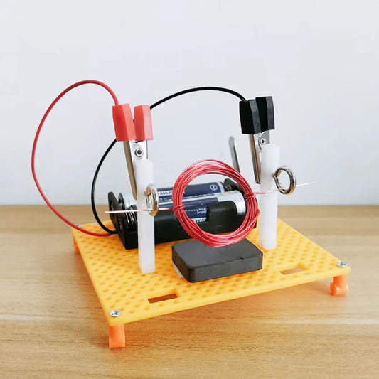 DIY Electromagnetic Motor Science Toy - Engage & Inspire