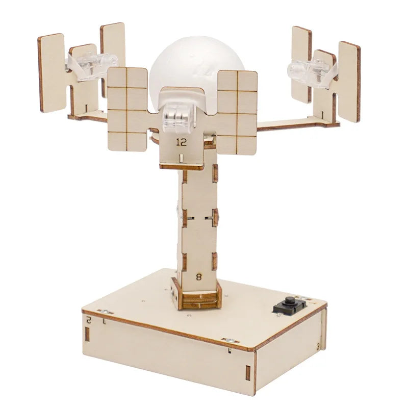 DIY Satellite Puzzle STEM Learning Toy