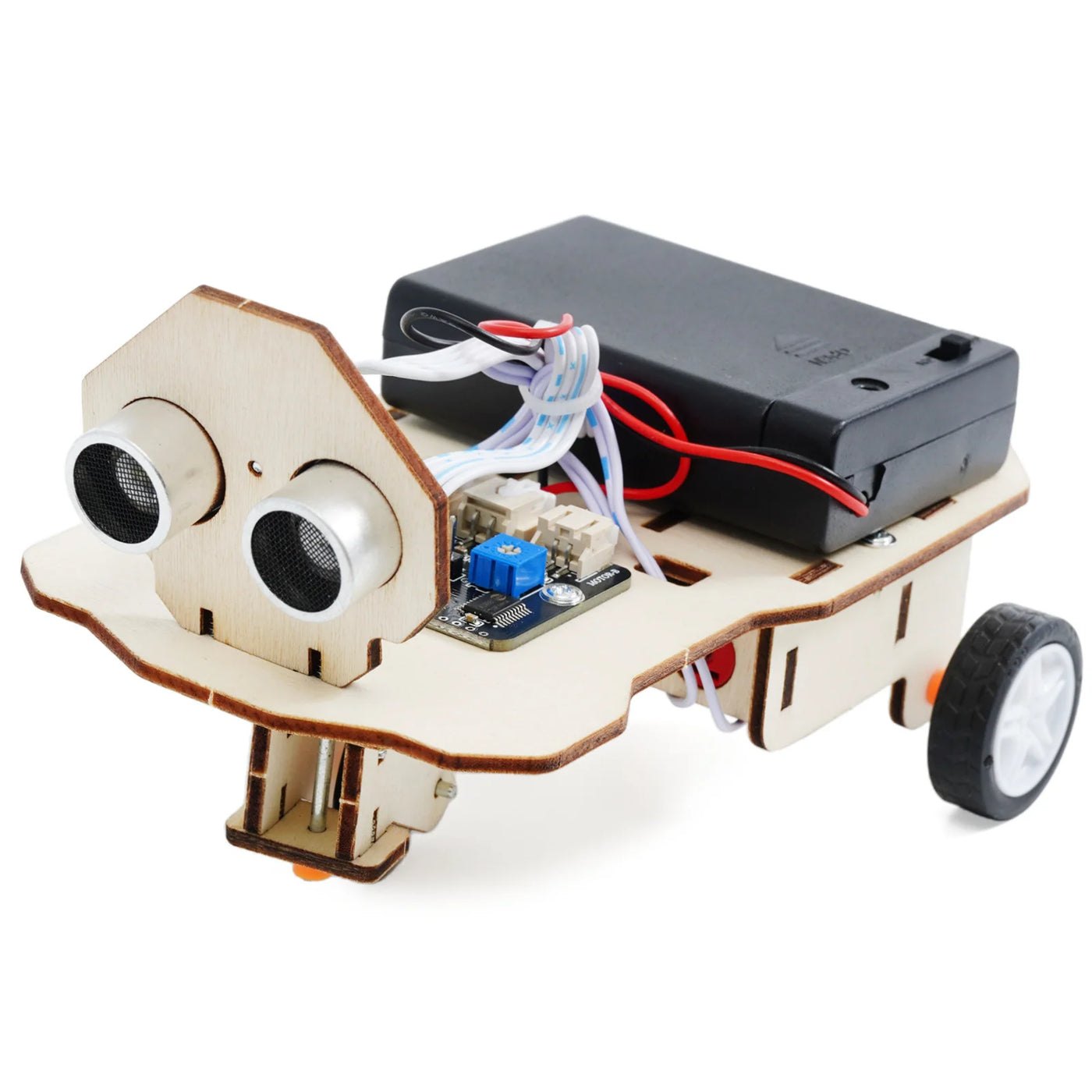 Ultrasonic Obstacle Avoidance Trolley Kit