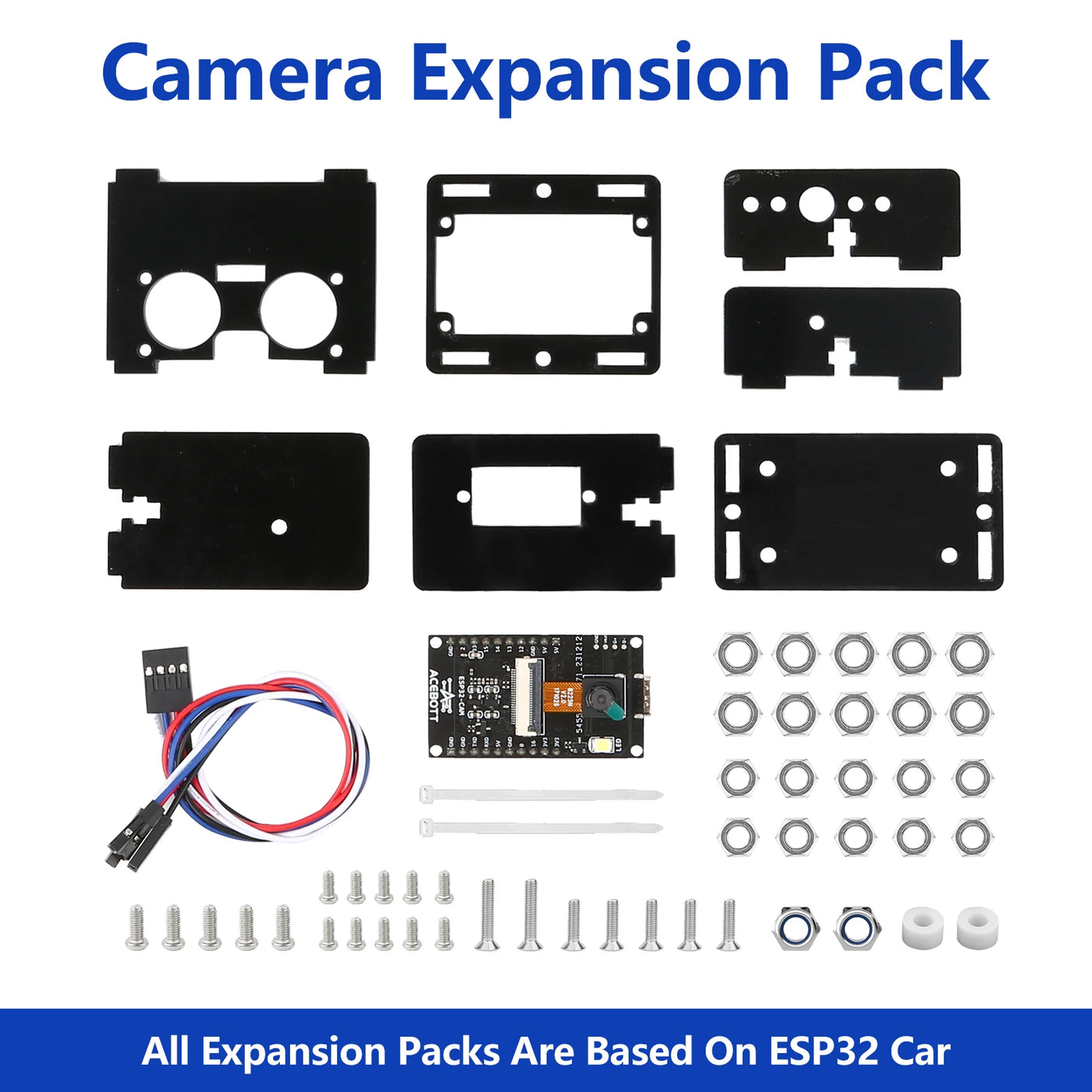 ESP32 Smart Car Starter Kit with Code Learning