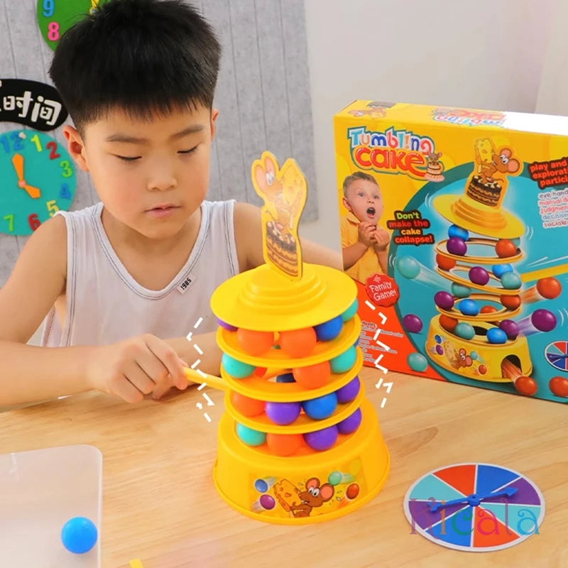 Mouse Balance Tower Stacking Game