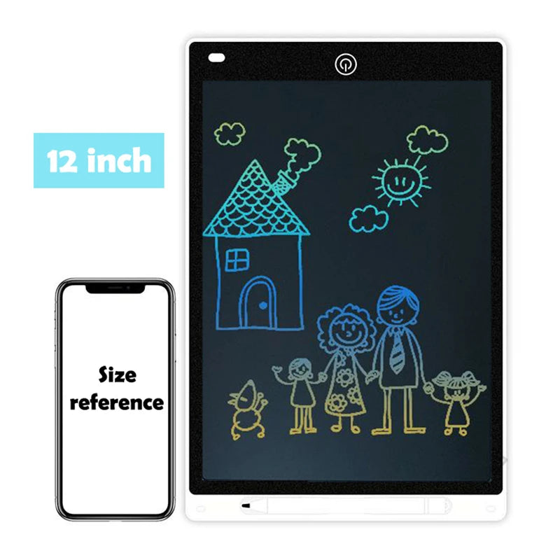 LCD Writing Tablet for Kids – 8.5/10/12 inch Drawing Board