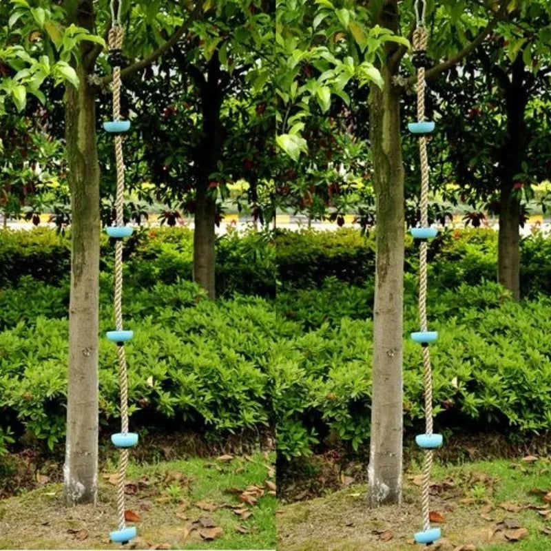 Disc Climbing Rope Swing for Kids Indoor & Outdoor Play