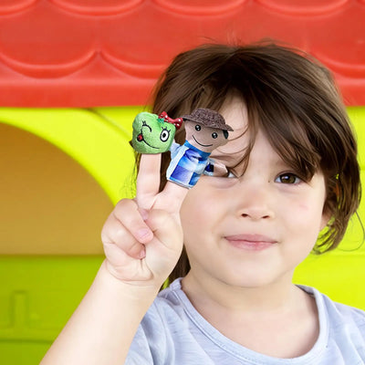 Plush Finger Puppets Story Set