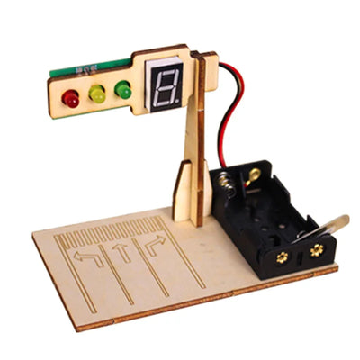 Countdown Traffic Light DIY STEM Toy for Kids