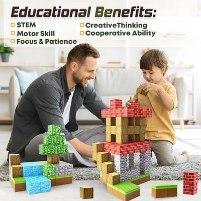 Magnetic STEM Building Set – 100pcs