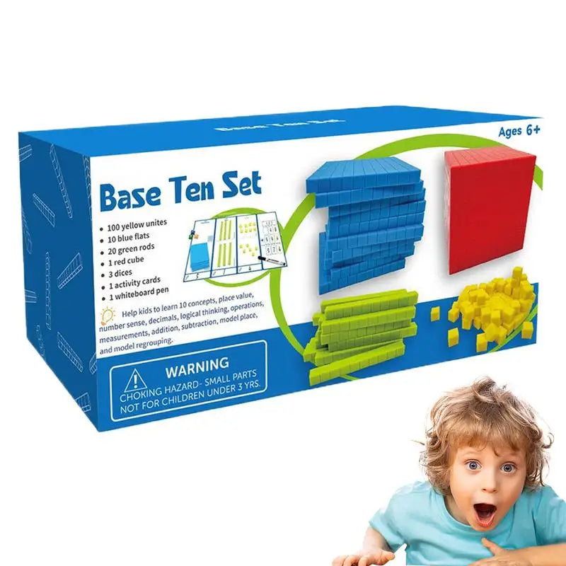 Base Ten Counting Blocks Set