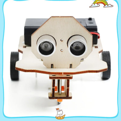Ultrasonic Obstacle Avoidance Trolley Kit