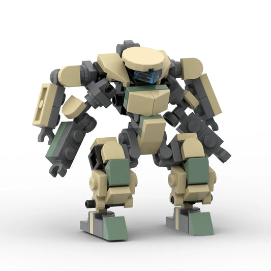 DIY Mecha Robot Action Figure Blocks