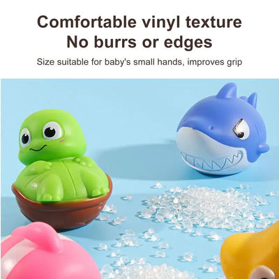 Light Up Floating Bath Toys Set