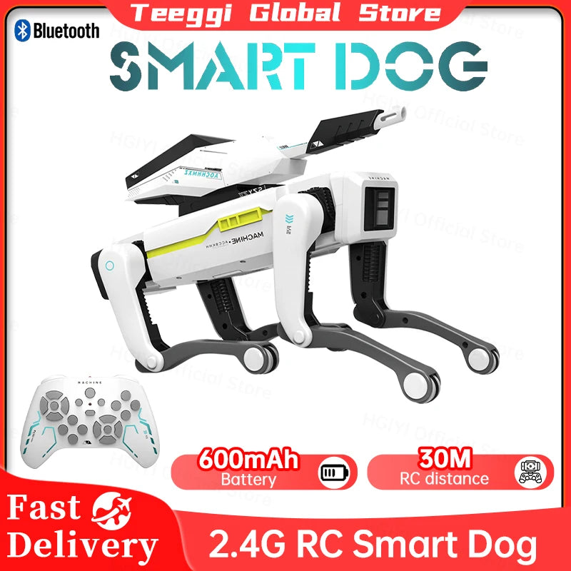 Smart Robot Dog – Programmable Voice-Controlledled Pet