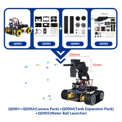 ESP32 Smart Car Starter Kit with Code Learning