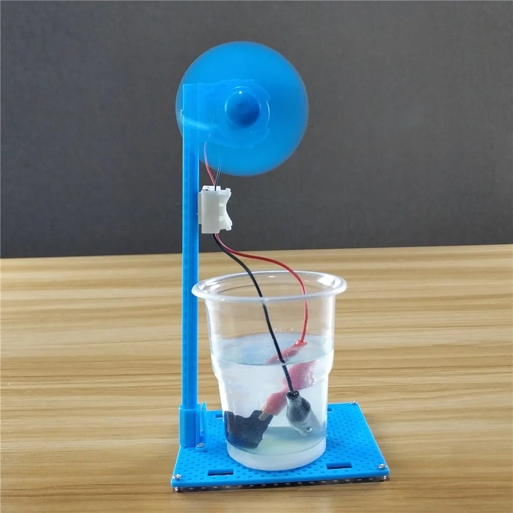 DIY Brine Power Fan Science Toy for Kids