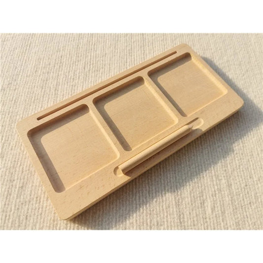 Montessori Animal Matching Board – Wooden Learning Toy with Cards & Chalk