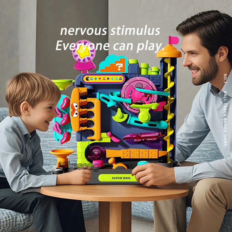 Montessori Multi-Layer Rolling Ball Track
