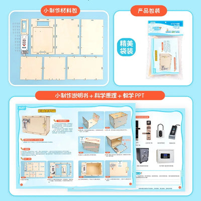 DIY Code Lock Puzzle STEM Learning Kit