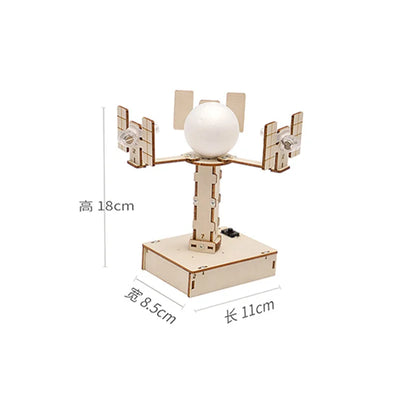 DIY Satellite Puzzle STEM Learning Toy