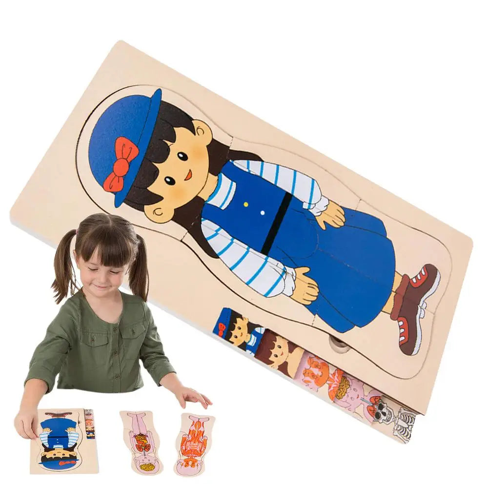 Anatomy Jigsaw Puzzle for Kids - 50 Pieces