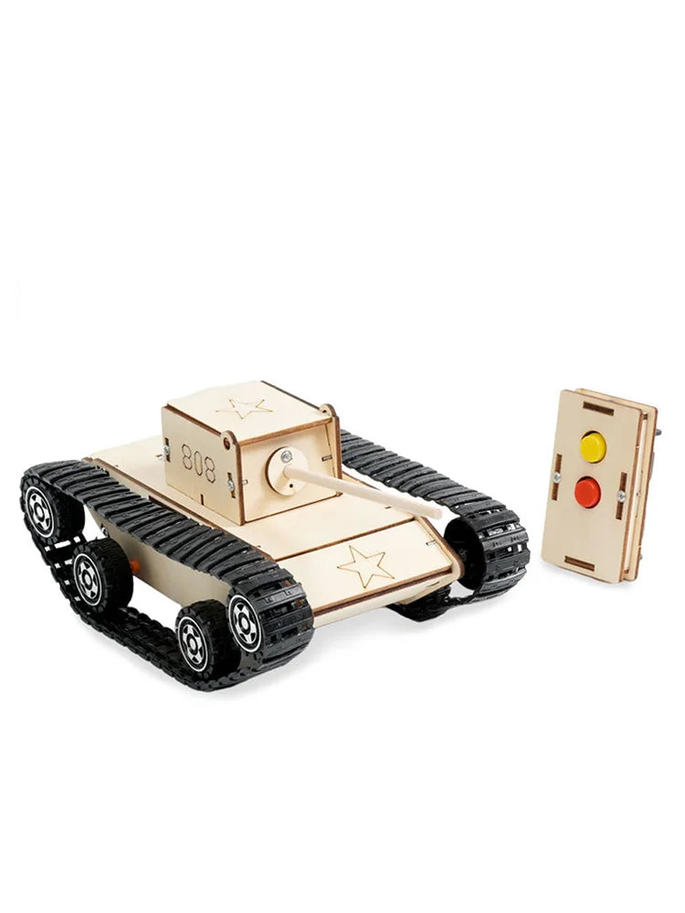 DIY Remote Control Tank Puzzle