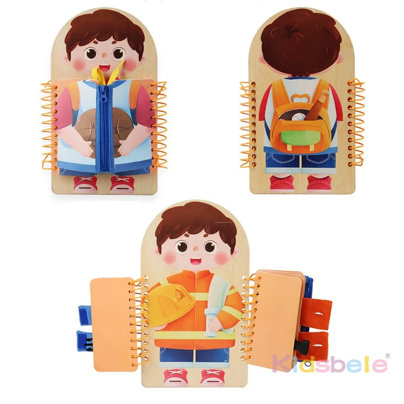 Toddler Busy Board Travel Learning Toy