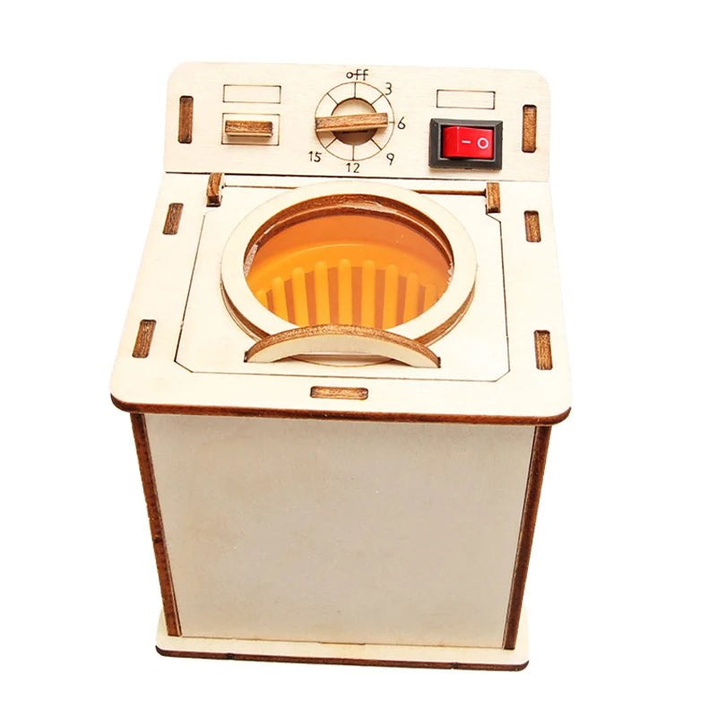 DIY Mini Washing Machine Science Toy