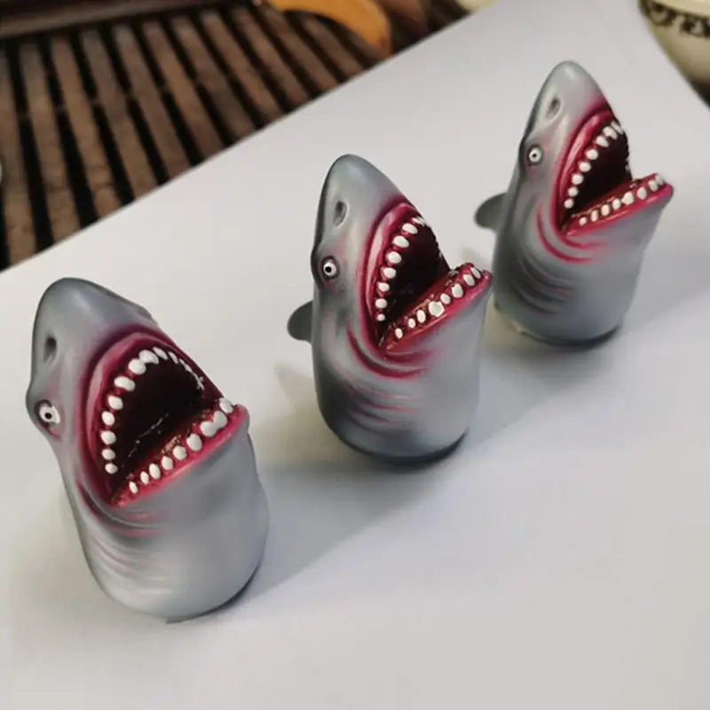 Shark Finger Puppet Play Set