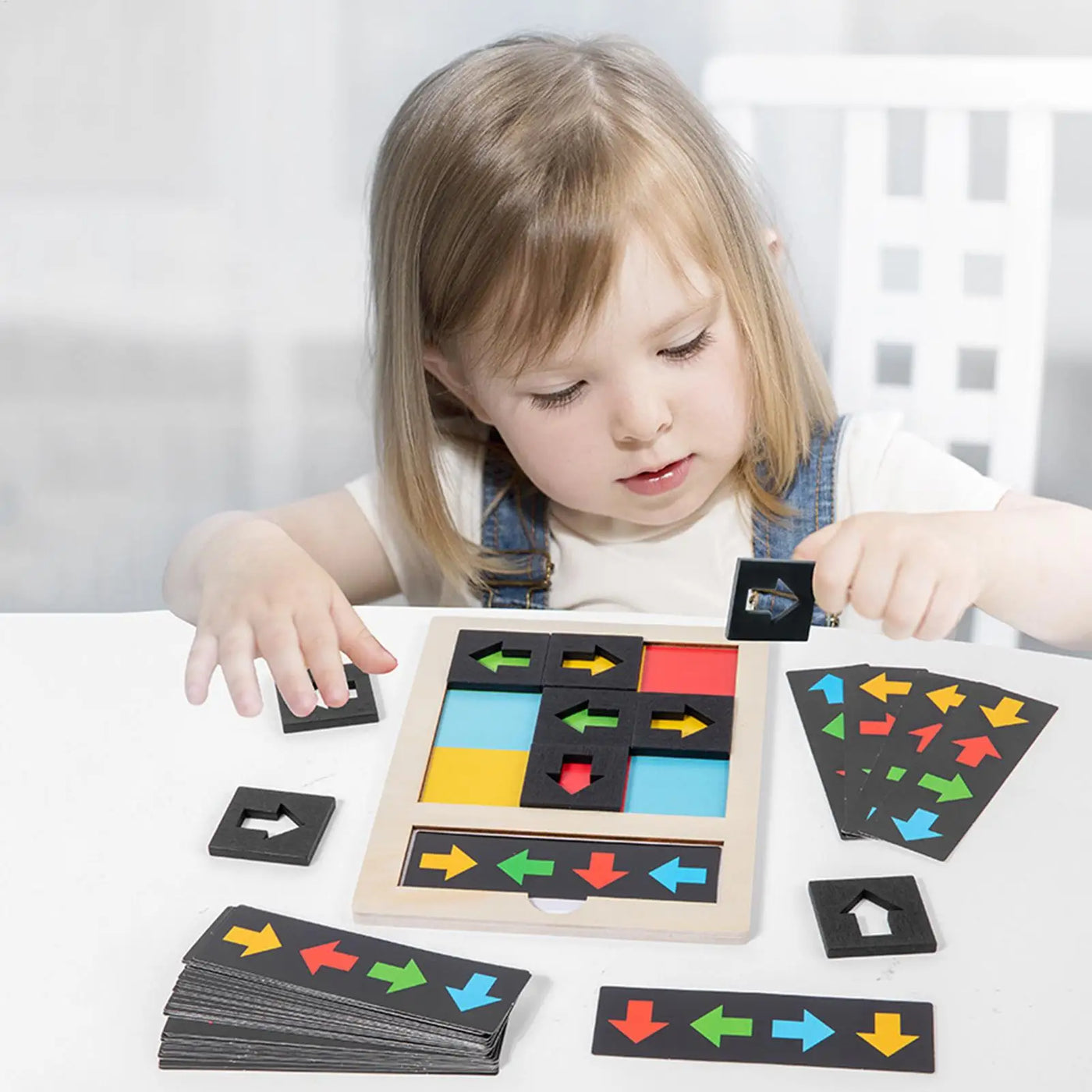 Color and Shape Brain Teaser Puzzle