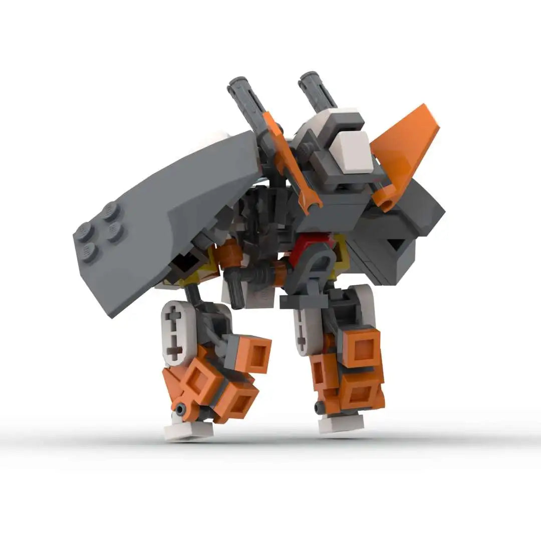MOC Mecha Robot Building Blocks Set