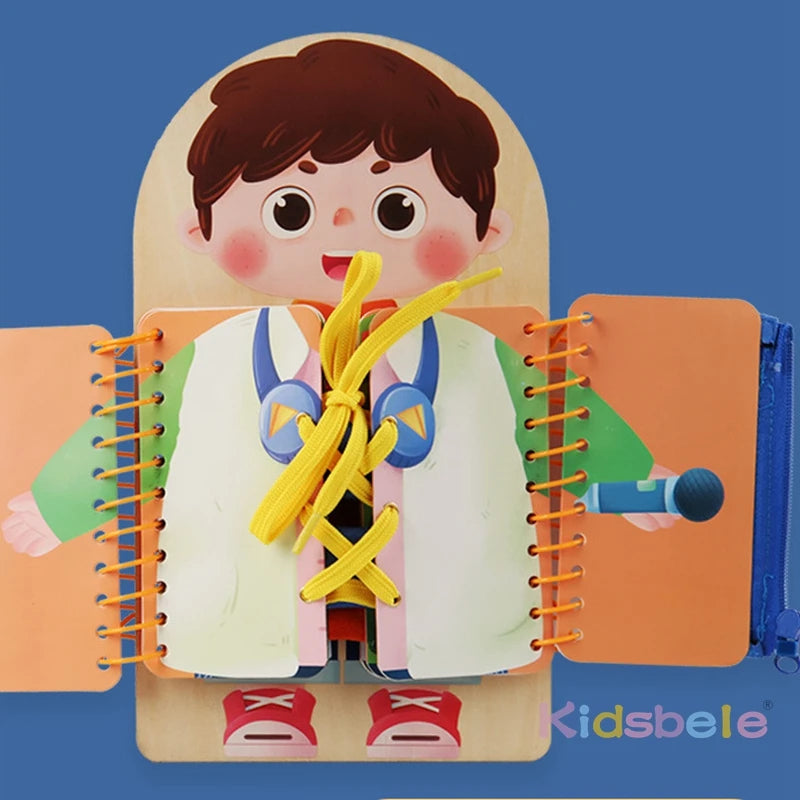 Toddler Busy Board Travel Learning Toy