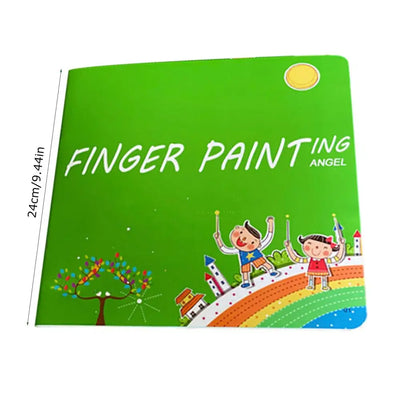 Finger Painting Pad with Educational Activities
