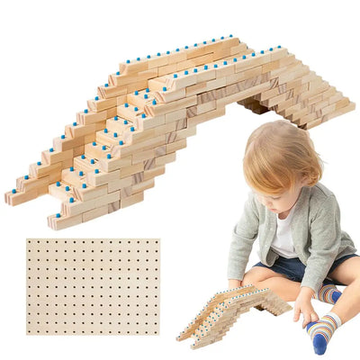 Wooden Stacking Construction Block Set