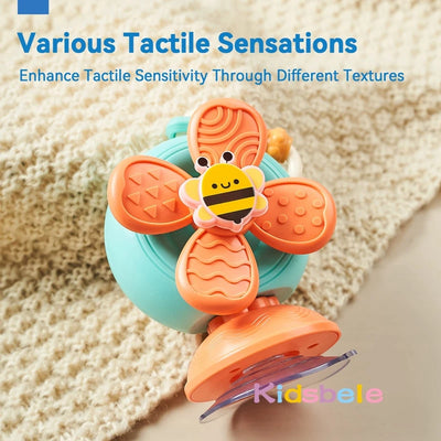 Fidget Spinner Suction Cup Bath Toys
