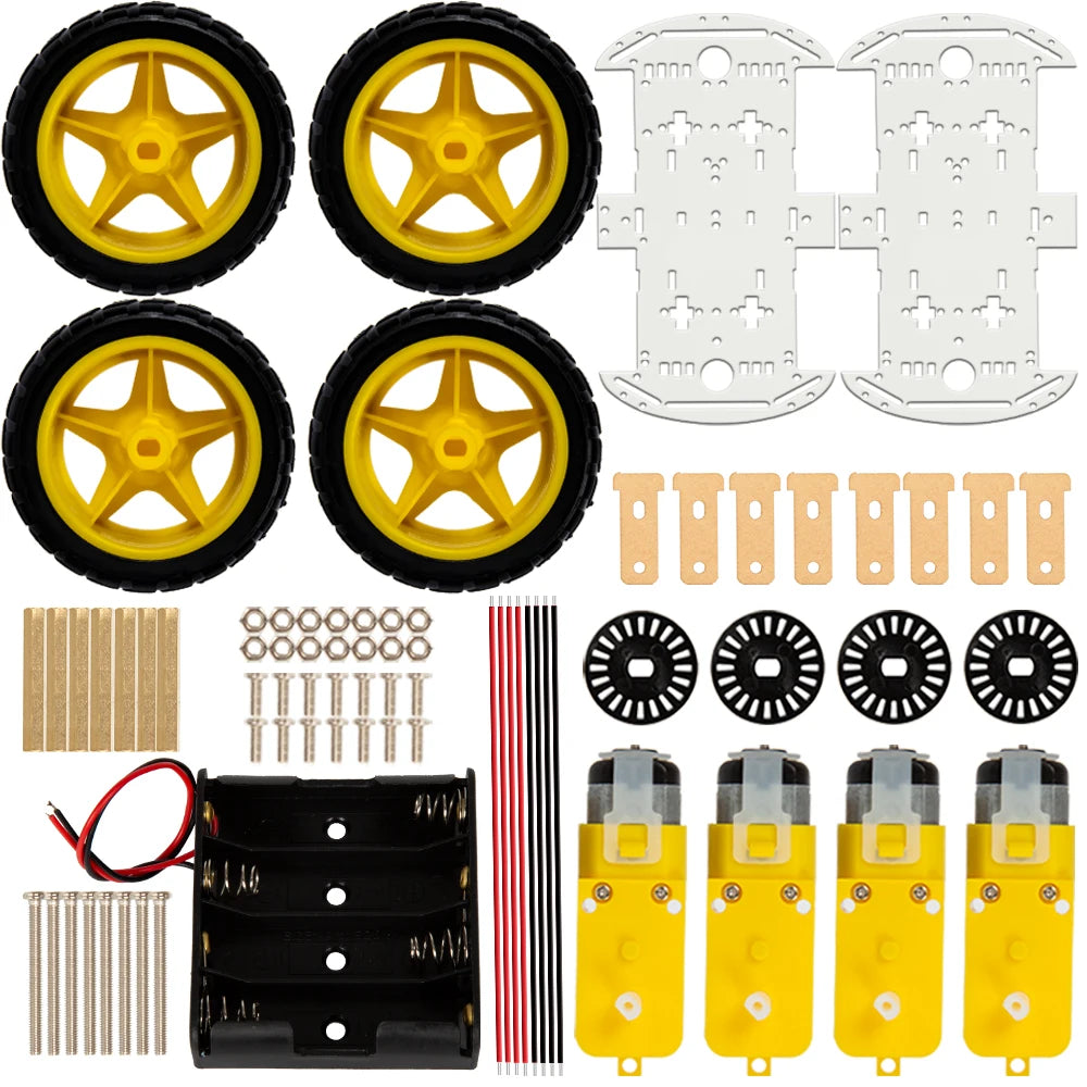 Double Layer 4WD Smart Robot Starter Kit