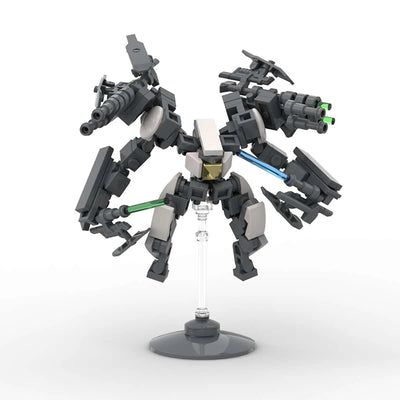 Mecha Robot Assembly Brick Toy