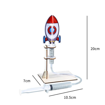 Simulated Rocket Launch STEM Toy