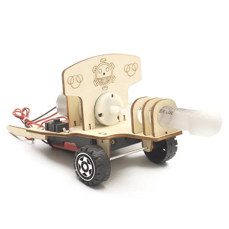 DIY Air Cannon Physics Kit for Kids