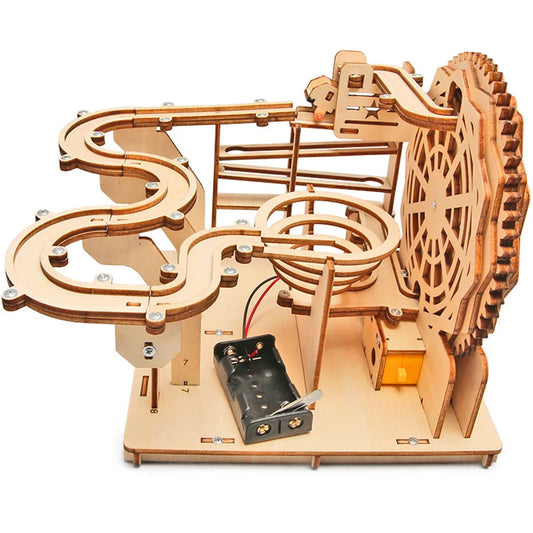STEM Tracking Balls Wooden Puzzle Toy for Problem Solving