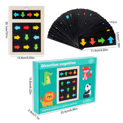 Color and Shape Brain Teaser Puzzle