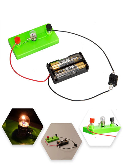 Electric Lamp Circuit STEM Puzzle Toy