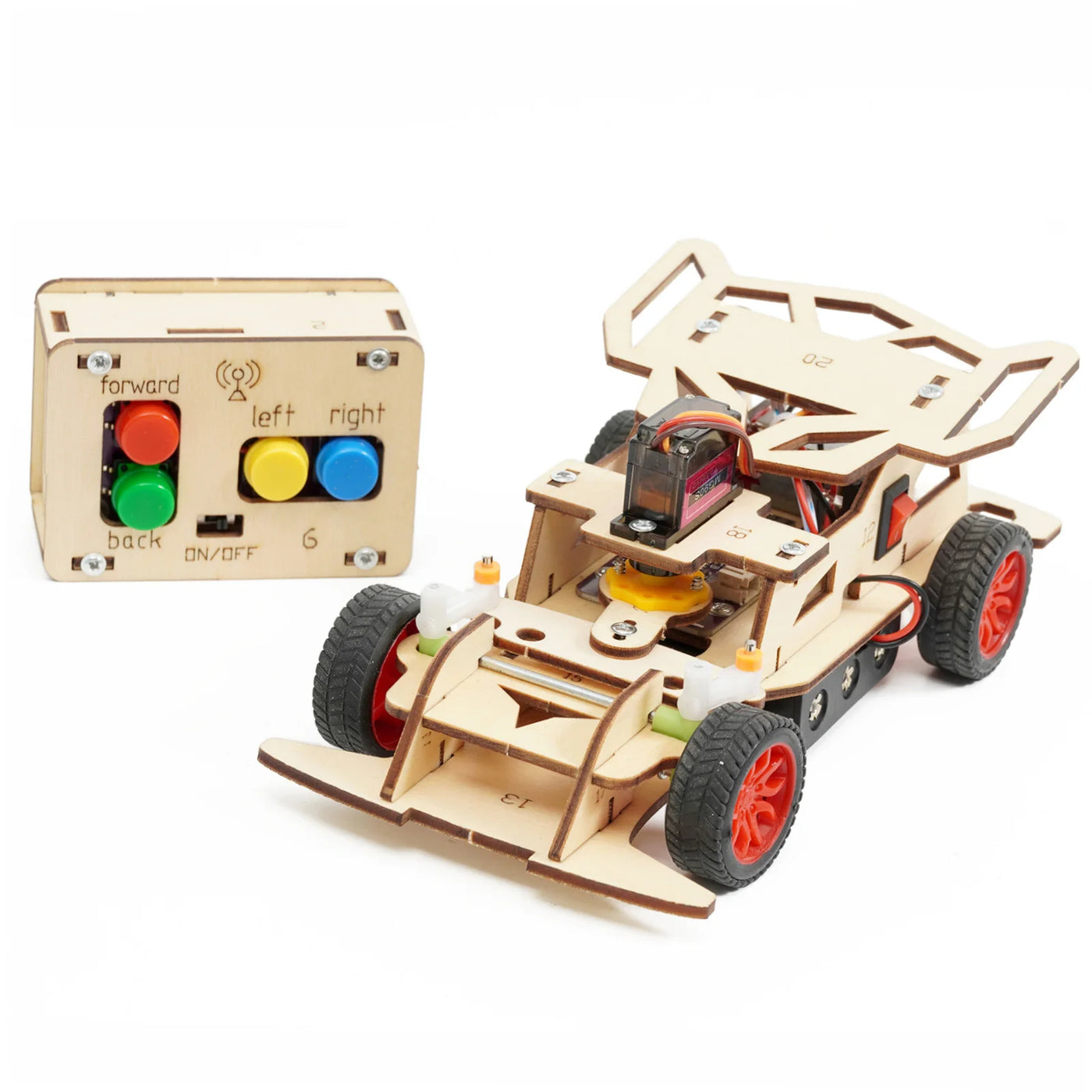 Remote Steering Car STEM Kit