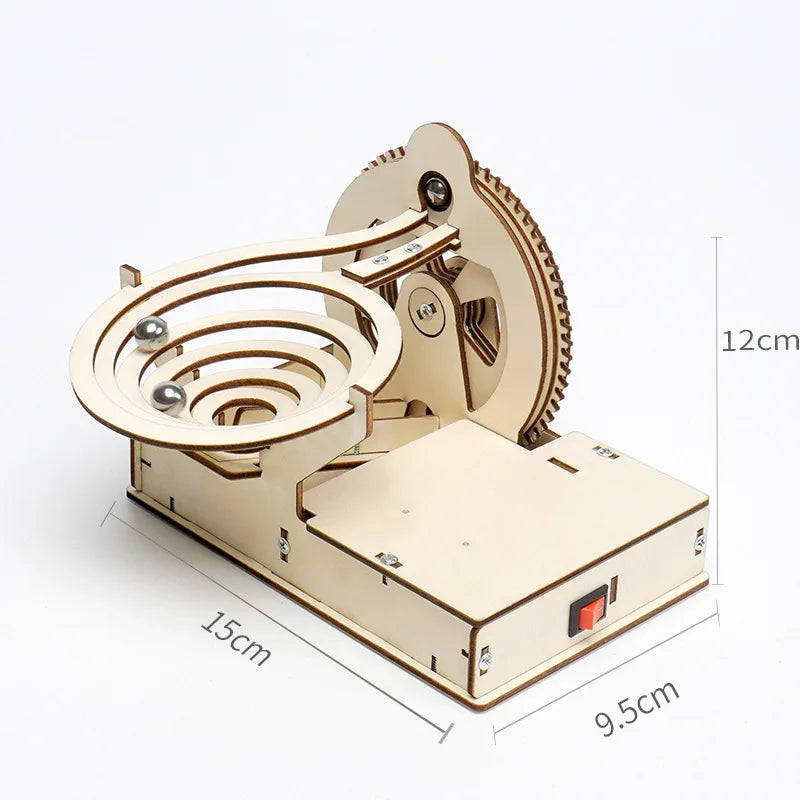 DIY Electric Ball Tracking Physics Toy