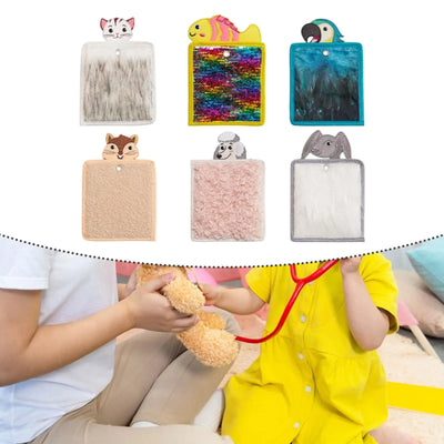 Textured Animal Sensory Tiles for Kids