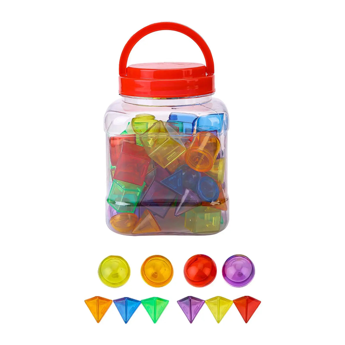 3D Geometric Shapes for Light Table Play