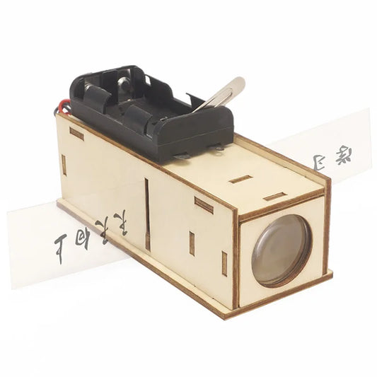 DIY Slide Projector Puzzle Kit - Engaging STEM Learning